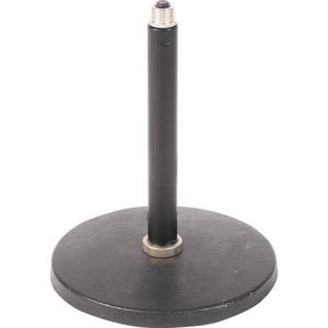 Ibiza Sound - SMG02 - Microfoonstandaard - Zwart - Metalen Voet