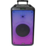 STREET-WAVE-MAX - Draagbaar Luidsprekersysteem - Zwart - Batterij Aangedreven met Bluetooth en USB