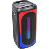Ibiza - MERCURE50 - Batterijgevoede 500W luidspreker met lichteffecten aan de voorzijde, Bluetooth, SD, USB, TWS-functie - Zwart