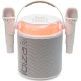 KARAHOME - KARAHOME-WH - Karaoke Luidspreker - Wit - Bluetooth, USB, MicroSD, AUX