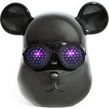 Ibiza - BEAR-SOUND - Bluetooth Luidspreker - Berenkop - Oplaadbare Batterij - LED