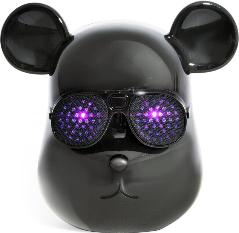 Ibiza - BEAR-SOUND - Bluetooth Luidspreker - Berenkop - Oplaadbare Batterij - LED