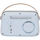 Madison - FREESOUND-VR30BL-DAB - DAB+ Radio - Mat Blauw - Retro