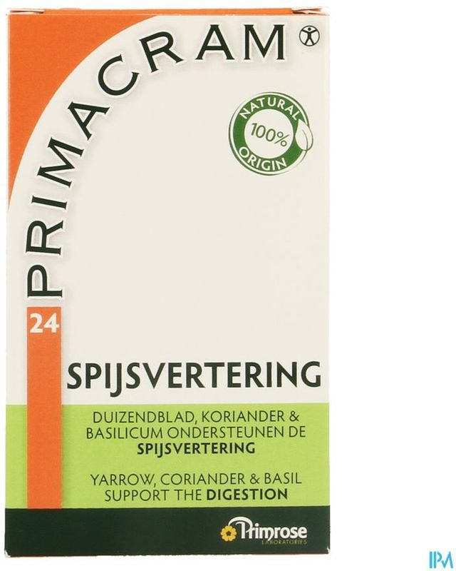 Primacram - Voedingssupplement - Duizendblad Koriander Basilicum