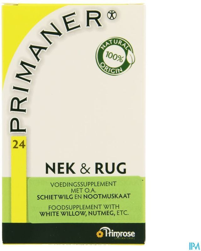 Voedingssupplement - Extracten van Wilg, Nootmuskaat, Laurier en Grote Spar