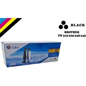 Toner Brother TN-315-325-348-345 Cartouche BLACK | Brother DCP-9055DN/ DCP-9270CDN/ HL-4140CN/ HL-4150CDN - Compatible