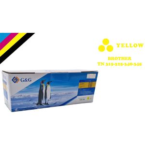 Toner Brother TN-315-325-348-345 Cartouche YELLOW | Brother DCP-9055DN/ DCP-9270CDN/ HL-4140CN/ HL-4150CDN - Compatible