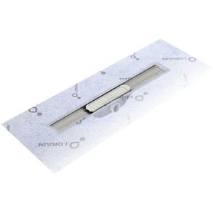 IDrain - Pro Linear 54 - Douchegoot - Zonder Rooster - 800 mm - Waterdichtingsdoek 330 mm