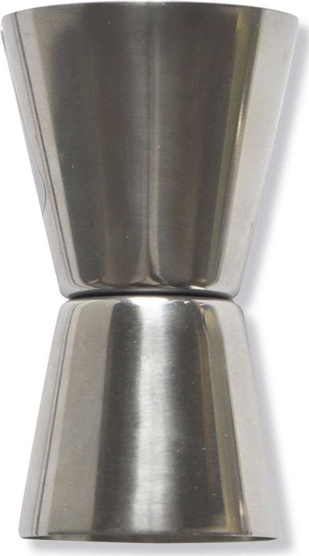 Point-Virgule - Jigger - Dubbel cocktailmaatje - 30/50ml - Voor cocktails - Pro gebruik - RVS