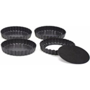 Patisse silver-top quichevorm losse bodem hoge rand 15cm
