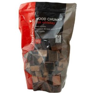 Barbecook hout chunks eik whisky 900g