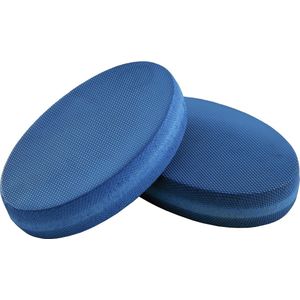 Mambo Max Balance Pad | Oval | 37 x 22 x 6 cm | Blue | Pair