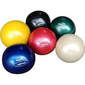 SoftMed gewichtsbal 1,0 kg - Geel | Mambo Max | Medicine ball
