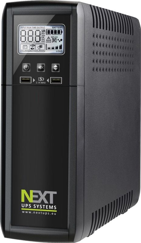 NEXT UPS Systems Mint+ UPS Line-interactive 1,5 kVA 900 W 4 AC-uitgang(en)
