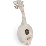 Houten banjo | Duurzaam speelplezier voor peuters| Beige