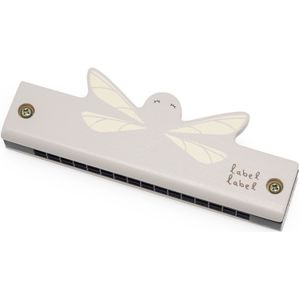Label Label - Houten Mondharmonica - Nougat - Hout