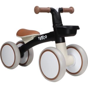 Tryco - Luna Loopfiets - Zwart - Geschikt voor Kinderen vanaf 12 Maanden