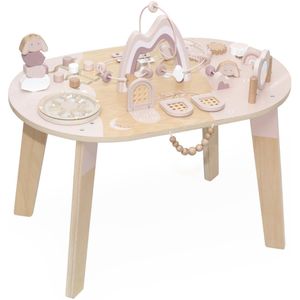 Meegroei activiteitentafel TANZANIA in FSC® hout - hout, Speelgoed