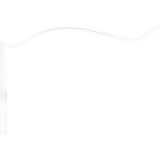 Tryco Wit Piekstok voor Klamboe met Voet TR-432105