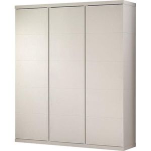 Vipack Kledingkast Ruime 3-deurs kledingkast in rechtlijnig design, uitvoering wit