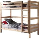 Vipack Stapelbed Pino 180 cm hoog - 90 x 200 cm - natuur