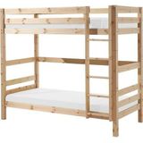 Vipack Stapelbed Pino 180 cm hoog - 90 x 200 cm - natuur