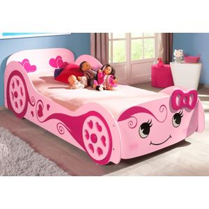 Vipack - Love Car Bed - Roze - MDF