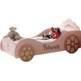 Vipack - Autobed Princess Pinky - 90x200 - Roze