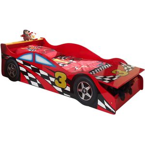 Vipack Bed Race car - 70 x 140 cm - rood
