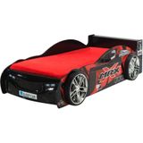 Vipack Bed MRX raceauto - 90 x 200 cm - zwart