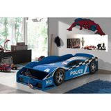 Vipack - Peuterbed Politiewagen - 70x140 - Blauw