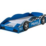 Vipack - Peuterbed Politiewagen - 70x140 - Blauw