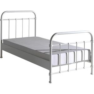 Vipack New York Bed Metaal Wit 90 x 200 cm