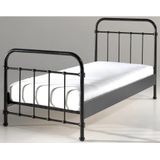 Vipack New York Bed Metaal Zwart 120 x 200 cm
