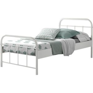 Vipack bed Boston - wit - 90x200 cm - Leen Bakker