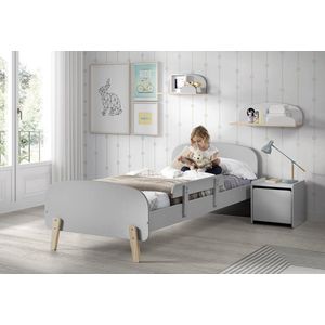 Vipack Kinderkamer Kiddy - 4 delig - Grijs