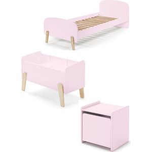 Kinderkamercombinatie 1 Kiddy-roze