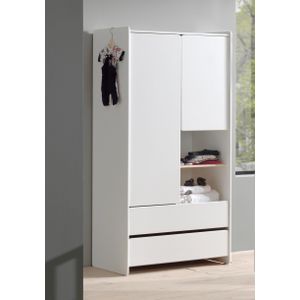 Vipack Kleiderschrank "Kiddy", (Made in Europe), MDF-Oberfläche