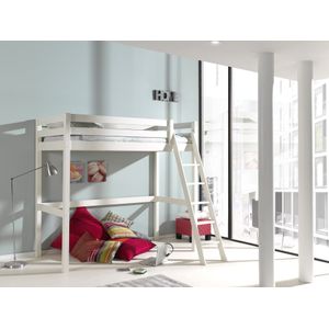 Vipack Hoogslaper Pino Mezzanine - 90 x 200 cm - wit