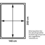 Vipack Pino Hemelbed Wit 140 X 200 cm