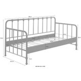 Vipack - Kajuitbed Bronxx - 90x200 - Zwart