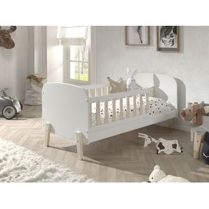 Vipack Bed Kiddy kleuter - 70 x 140 cm - wit