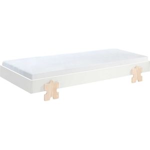 KidsOnly Modulo 90 x 200 cm Bed Wit Puzzle Poten