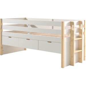 Vipack - Kajuitbed Maggie 90 x 200 met 3 lades - 90x200 -