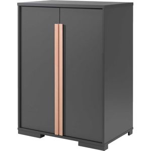 Vipack Kleiderschrank »London, Kinderkleiderschrank«, (Made in Europe), Wäscheschrank, mit Melamin-Oberfläche und Soft-Close