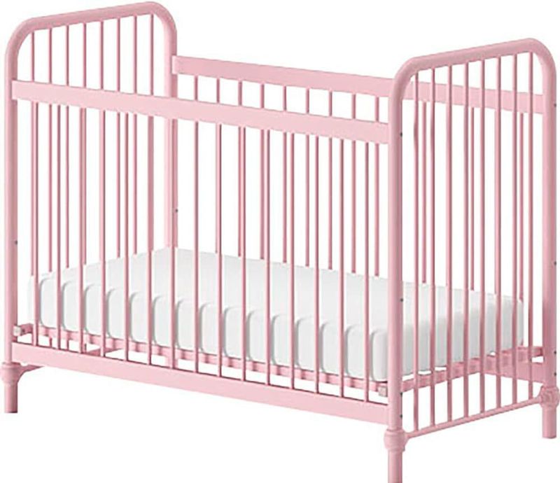 Babybed Bronxxx120cm - misty pink