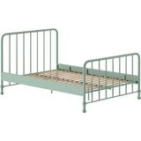 Vipack Bronxx Bed - 140 x 200 cm - Olive Green