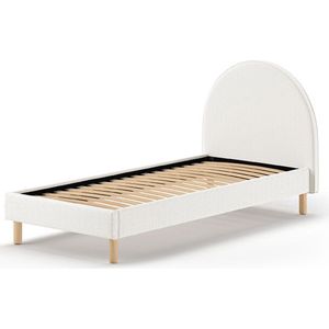 Vipack Moon Bed - 90 x 200 cm - Boucle Wit