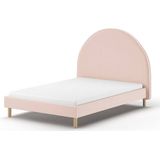 Vipack - Gestoffeerd bed Maeva - 140x200 - Roze