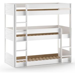 KidsOnly Scott Stapel Triple Bed Wit